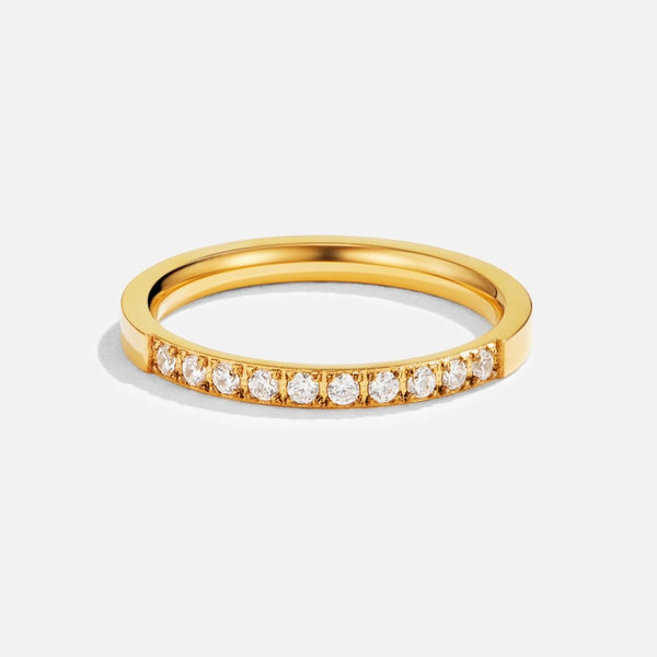Hushmode - Timeless Beauty 18K Crystal Ring