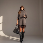 Hushmode - High-necked jumper and petticoat 3