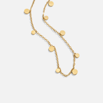 Hushmode - Agatha Gold Droplet Necklace 1
