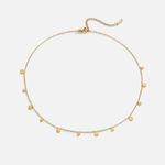 Hushmode - Agatha Gold Droplet Necklace 4