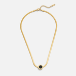 Hushmode - Azalea Black Pendant Necklace 4
