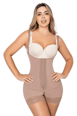 Hushmode - Full Back Smoothing Tummy Control Shaper with Hooks image 1