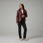 Hushmode - Leather zip Jacket 1