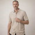 Hushmode -  Linen Short Sleeve Shirt