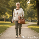 Hushmode - Structured Leather Shoulder Bag 8