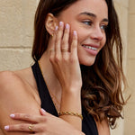 Hushmode - 18K Gold Mia Crystal Ring 5