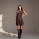 Hushmode - High-necked jumper and petticoat 4