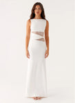Hushmode - Noir Lace Column Dress 7