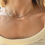 Hushmode - Coloured bead necklace 2