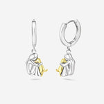Hushmode - Hugging earrings with dog 3