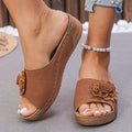 Hushmode - Orthopedic Wedge Sandals 8