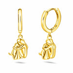 Hushmode - Hugging earrings with dog 5