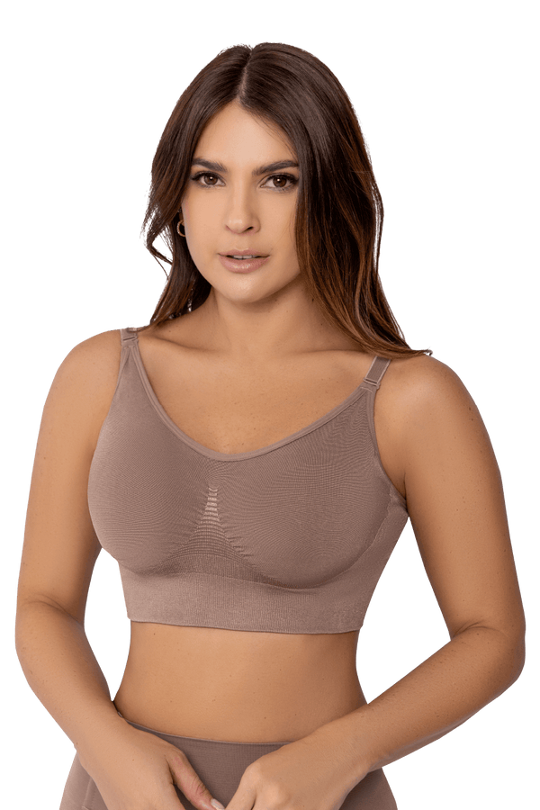 Hushmode - Seamless Bralette with Adjustable Back