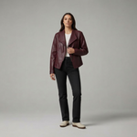 Hushmode - Leather zip Jacket 2