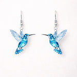 Hushmode - Acrylic hummingbird earrings 9