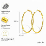 Hushmode - Twist Circle Earrings 7