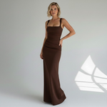 Hushmode - Elegant Dress with Open Back 13