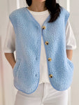 Hushmode — Teddy Vest — Baby Blue 4