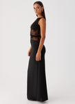 Hushmode - Noir Lace Column Dress 3