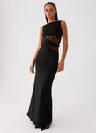 Hushmode - Noir Lace Column Dress 5