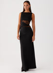 Hushmode - Noir Lace Column Dress 2