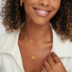 Hushmode - Layered Disc Necklace 5
