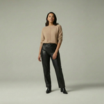 Hushmode - Sheepskin Leather Pants 1