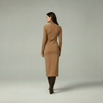 Hushmode - Dress, made from vegan suede 3