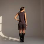 Hushmode - High-necked jumper and petticoat 5