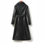 Hushmode - Sheepskin Leather Trench Coat 9