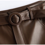 Hushmode - Sheepskin Leather Pants 11