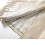 Hushmode - Sheepskin Leather Trench Coat 12
