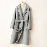 Hushmode - Cashmere Wrap Coat (meer afbeeldingen) 6