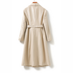 Hushmode - Sheepskin Leather Trench Coat 7