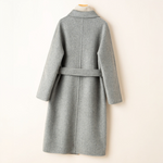 Hushmode - Cashmere Wrap Coat (meer afbeeldingen) 7