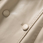 Hushmode - Sheepskin Leather Trench Coat 14