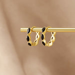 Hushmode - Tiny Hoop Earrings 3