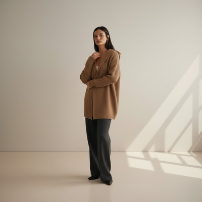 Hushmode - Knitted hoodie