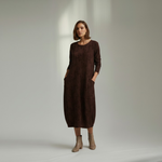 Hushmode -  Dress with round neckline 3