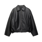 Hushmode -  Leather Bomber vest 2