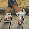 Hushmode - Retro Block Heel Sandal 5