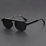 Hushmode - Noir Panto Sunglasses 3