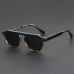 Hushmode - Noir Panto Sunglasses 1