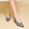 Hushmode - Kitten Heel Sandals 11