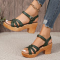 Hushmode - Wedge Sandals 11