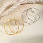 Hushmode - Twist Circle Earrings 5