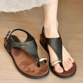 Hushmode - Contour Strap Toe-Ring Sandals 4