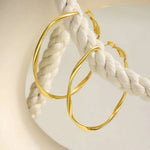 Hushmode - Twist Circle Earrings 6