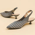 Hushmode - Kitten Heel Sandals 9