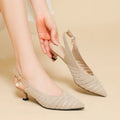 Hushmode - Kitten Heel Sandals 13